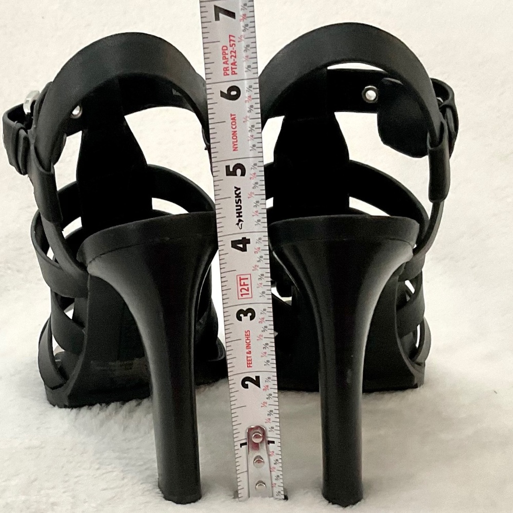 DKNY  BRIA SLINGBACK SANDAL Studded Strappy open toe  Leather Gladiator Size 7M - Picture 9 of 15